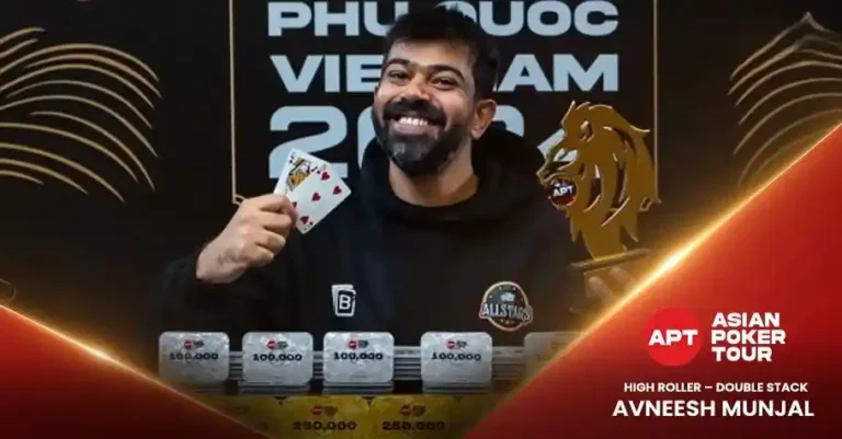 Avneesh Munjal Captures His First APT Trophy at Phu Quoc 2024 High Roller Event