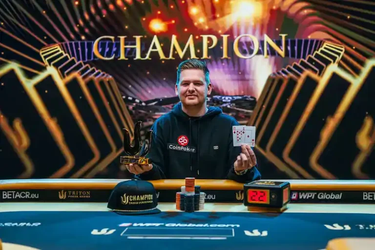 Pieter Aerts Triumphs at Triton Super High Roller, Secures $2.3 Million Win in Monte Carlo