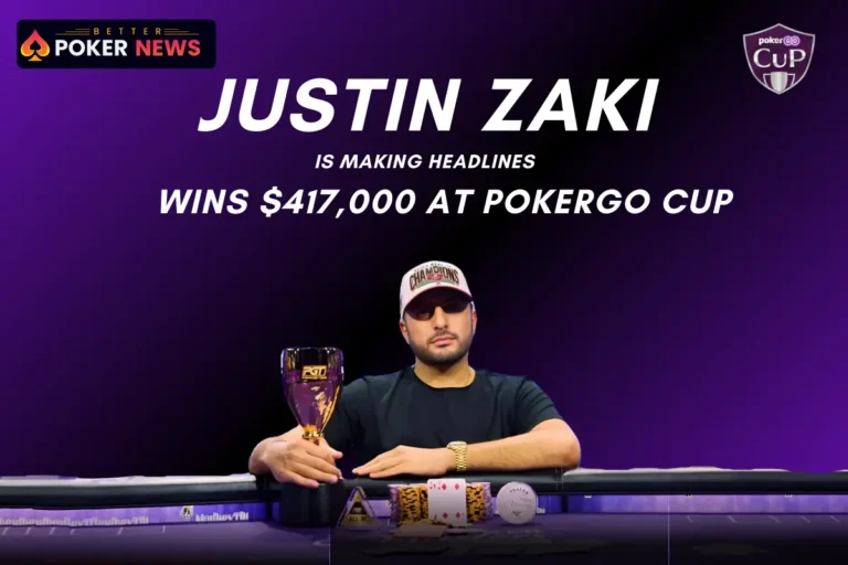 Justin Zaki Triumphs in PokerGO Cup $25,000 Finale, Surpassing $6.5 Million in Career Earnings