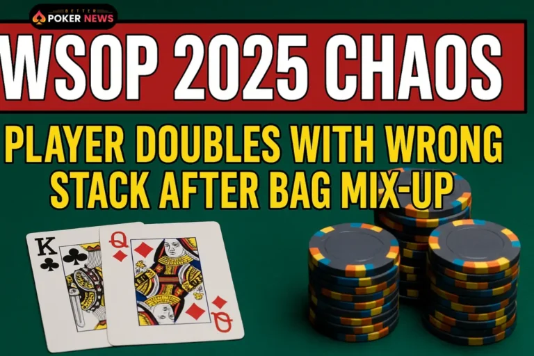 WSOP 2025 Freezeout Chaos