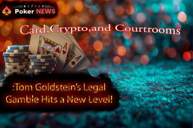 Cards, Crypto, and Courtrooms Tom Goldstein’s Legal Gamble Hits a New Level!