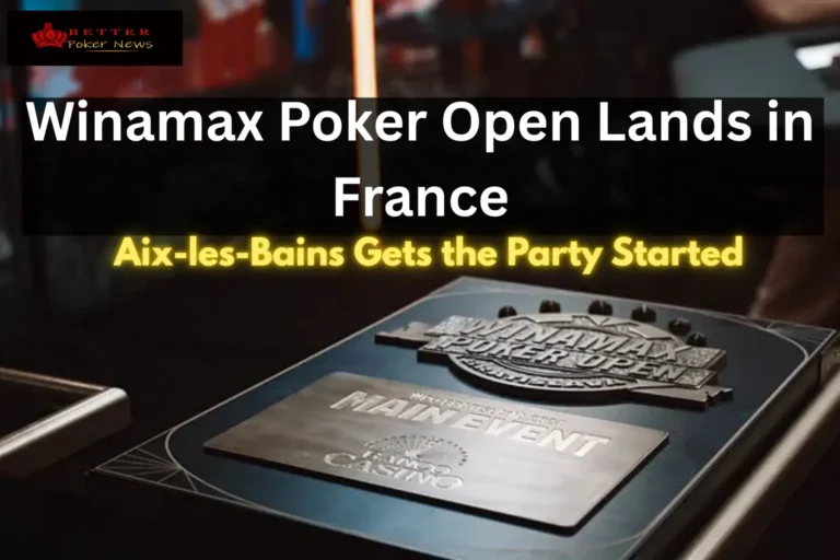 Winamax Poker Open Lands in France