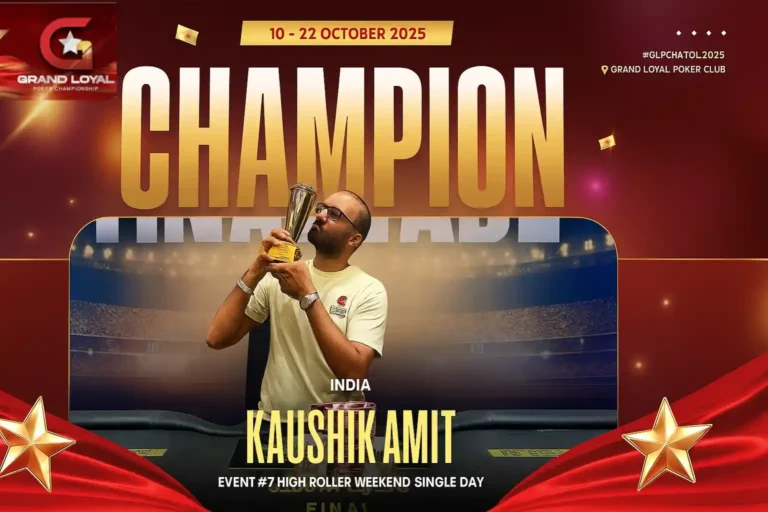Amit Kaushik U Series of Poker