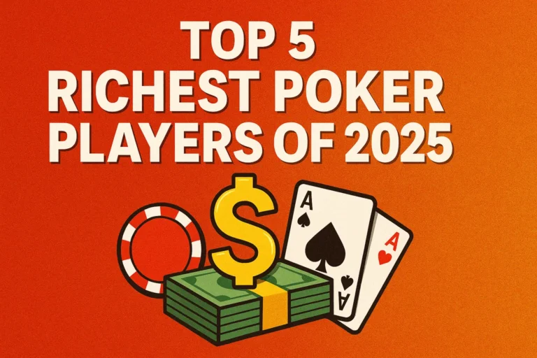 Top 5 Richest Poker Players