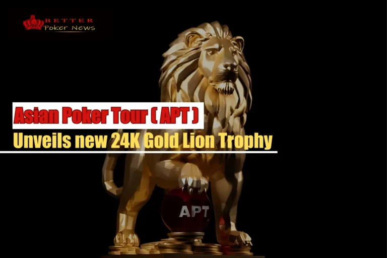 A New Era of Glory: Asian Poker Tour ( APT ) Reveals Upgraded 24K Gold Lion Trophy for Taipei Championship Asian Poker Tour